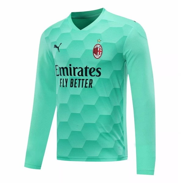 Camiseta AC Milan 1ª ML Portero 2020-2021 Verde